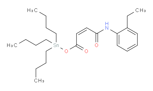 (Z)-tributylstannyl 4-((2-ethylphenyl)amino)-4-oxobut-2-enoate