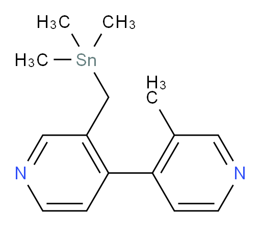 3-甲基-3'-((三甲基锡基)甲基)-4,4'-联吡啶