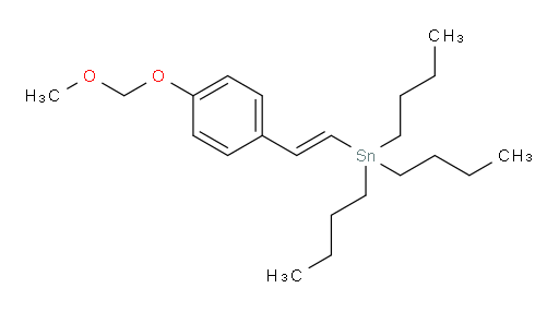 (E)-tributyl(4-(methoxymethoxy)styryl)stannane