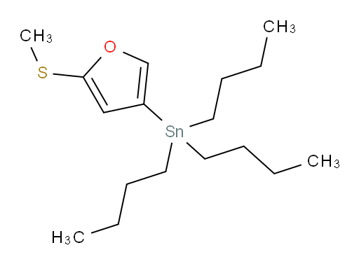 tributyl(5-(methylthio)furan-3-yl)stannane
