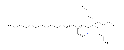 (E)-2-(tributylstannyl)-4-(tridec-1-en-1-yl)pyridine