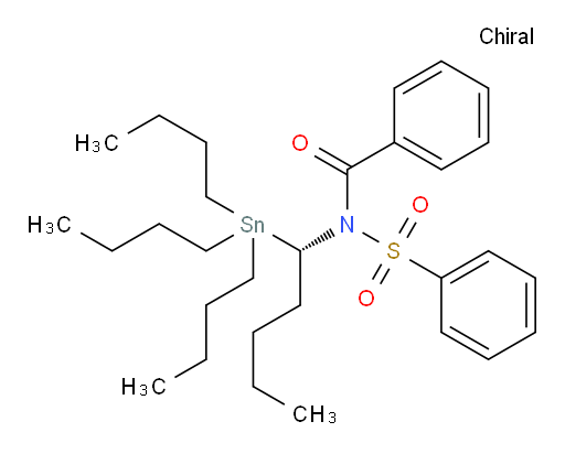 (S)-N-(苯基磺酰基)-N-(1-(三丁基锡基)戊基)苯甲酰胺