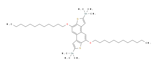 (5,10-bis(dodecyloxy)naphtho[2,1-b:6,5-b']dithiophene-2,7-diyl)bis(trimethylstannane)