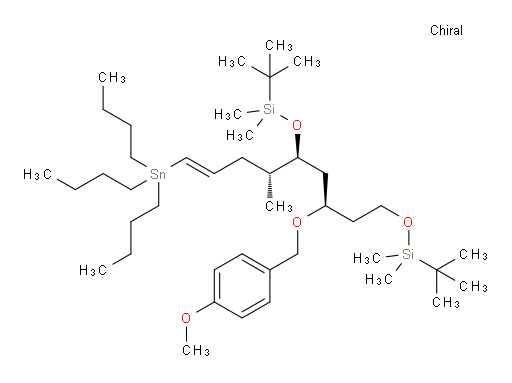 (5S,7R)-7-((4-methoxybenzyl)oxy)-2,2,3,3,11,11,12,12-octamethyl-5-((R,E)-5-(tributylstannyl)pent-4-en-2-yl)-4,10-dioxa-3,11-disilatridecane