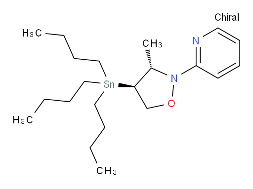 (3S,4S)-3-甲基-2-(吡啶-2-基)-4-(三丁基锡基)异噁唑烷
