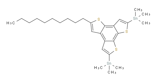 (5-decylbenzo[1,2-b:3,4-b':6,5-b'']trithiophene-2,8-diyl)bis(trimethylstannane)