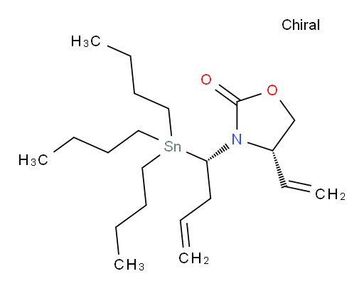 (S)-3-((S)-1-(三丁基锡基)丁-3-烯-1-基)-4-乙烯基噁唑烷-2-酮