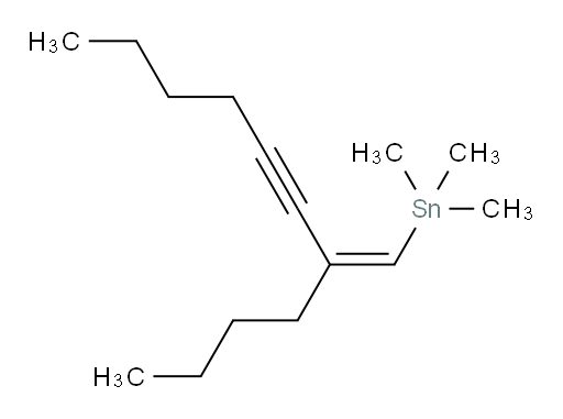 (Z)-(2-butyloct-1-en-3-yn-1-yl)trimethylstannane