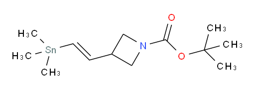 (E)-tert-butyl 3-(2-(trimethylstannyl)vinyl)azetidine-1-carboxylate