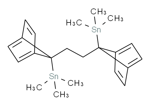 1,2-bis(7-(trimethylstannyl)bicyclo[2.2.1]hepta-1,3,5-trien-7-yl)ethane