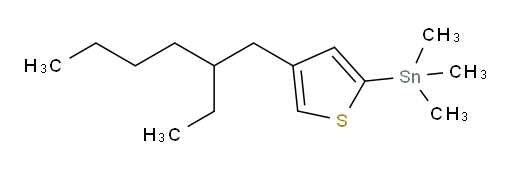 (4-(2-乙基己基)噻吩-2-基)三甲基锡烷