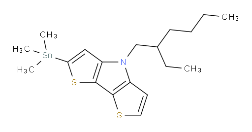 4-(2-乙基己基)-2-(三甲基锡基)-4H-二噻吩并[3,2-b:2',3'-d]吡咯