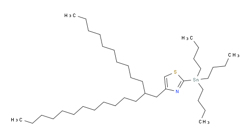 4-(2-decyltetradecyl)-2-(tributylstannyl)thiazole