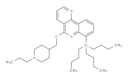 5-((1-propylpiperidin-4-yl)methoxy)-7-(tributylstannyl)benzo[h][1,6]naphthyridine