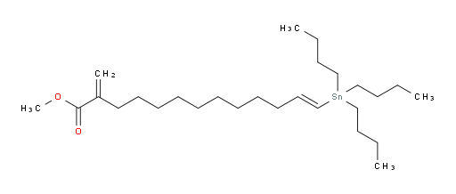 (E)-methyl 2-methylene-13-(tributylstannyl)tridec-12-enoate