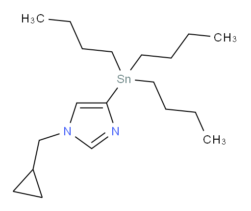 1-(cyclopropylmethyl)-4-(tributylstannyl)-1H-imidazole