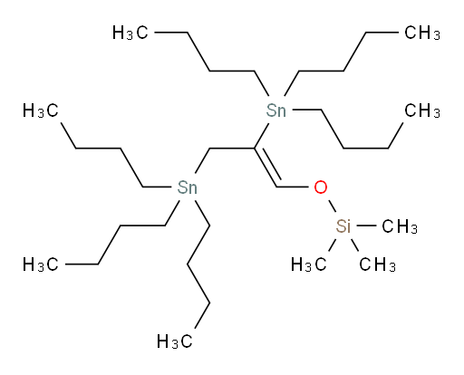 (Z)-((2,3-bis(tributylstannyl)prop-1-en-1-yl)oxy)trimethylsilane