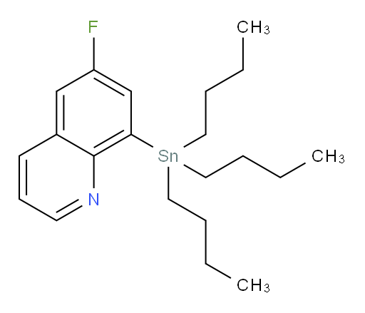 6-fluoro-8-(tributylstannyl)quinoline