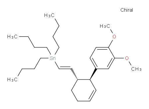 tributyl((E)-2-((1S,2S)-3',4'-dimethoxy-1,2,3,4-tetrahydro-[1,1'-biphenyl]-2-yl)vinyl)stannane