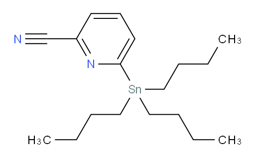 6-(tributylstannyl)picolinonitrile