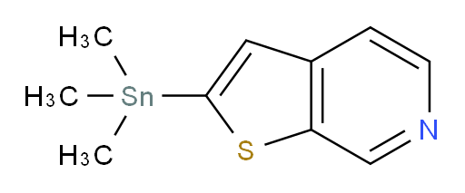 2-(三甲基锡基)噻吩并[2,3-c]吡啶