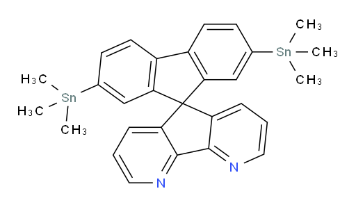2',7'-bis(trimethylstannyl)spiro[cyclopenta[1,2-b:5,4-b']dipyridine-5,9'-fluorene]