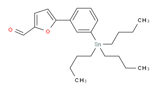 5-(3-(三丁基锡基)苯基)呋喃-2-甲醛