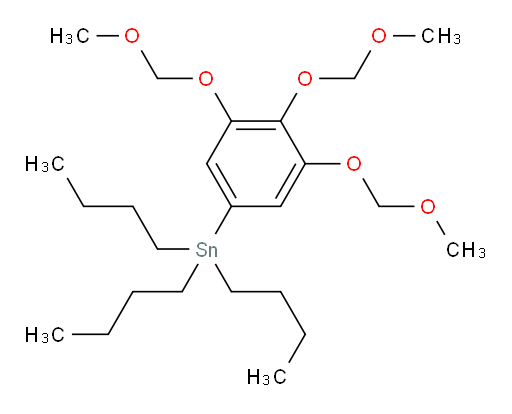 tributyl(3,4,5-tris(methoxymethoxy)phenyl)stannane