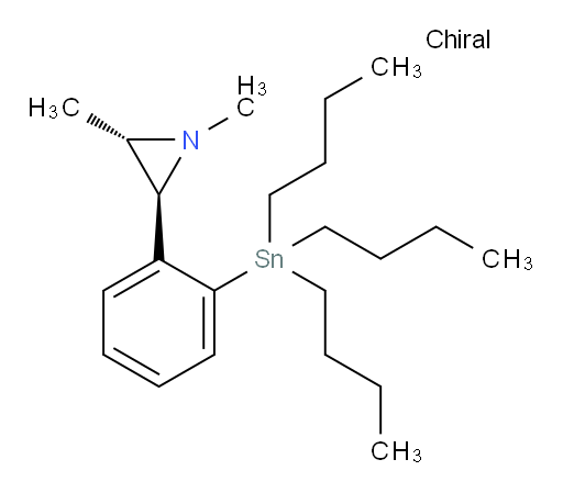 (2S,3S)-1,2-dimethyl-3-(2-(tributylstannyl)phenyl)aziridine