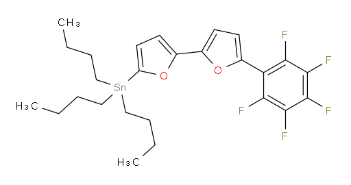 tributyl(5'-(perfluorophenyl)-[2,2'-bifuran]-5-yl)stannane