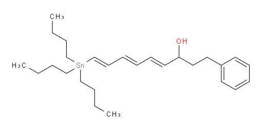 (4E,6E,8E)-1-phenyl-9-(tributylstannyl)nona-4,6,8-trien-3-ol