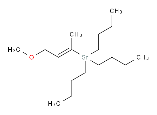 (E)-三丁基(4-甲氧基丁-2-烯-2-基)锡烷