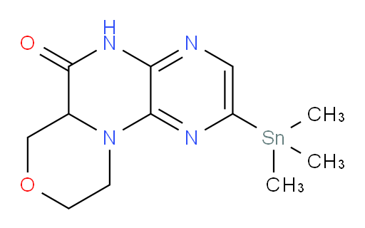 2-(trimethylstannyl)-6a,7,9,10-tetrahydropyrazino[2',3':5,6]pyrazino[2,1-c][1,4]oxazin-6(5H)-one
