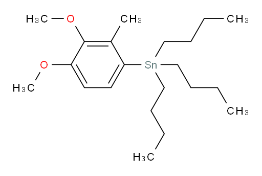 tributyl(3,4-dimethoxy-2-methylphenyl)stannane