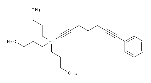 tributyl(7-phenylhepta-1,6-diyn-1-yl)stannane