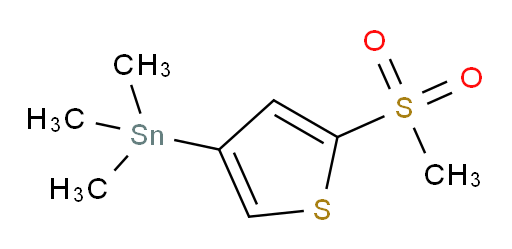 trimethyl(5-(methylsulfonyl)thiophen-3-yl)stannane