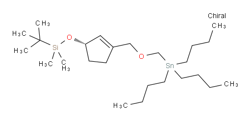 (S)-tert-butyldimethyl((3-(((tributylstannyl)methoxy)methyl)cyclopent-2-en-1-yl)oxy)silane