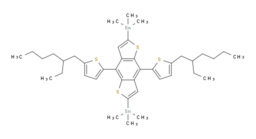 (4,8-bis(5-(2-ethylhexyl)thiophen-2-yl)benzo[1,2-b:4,5-b']dithiophene-2,6-diyl)bis(trimethylstannane)
