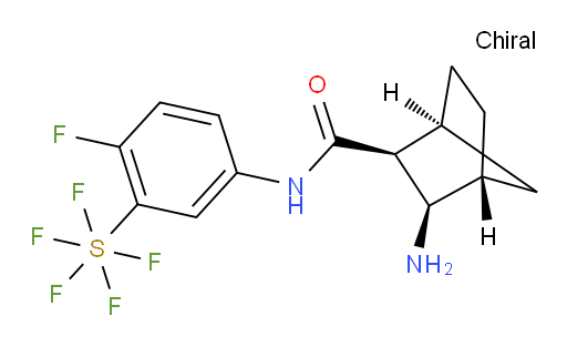3-((1S,2S,3R,4R)-3-aminobicyclo[2.2.1]heptane-2-carboxamido)phenyl hypofluorothioite