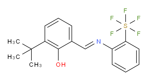 [2-[[[3-(1,1-Dimethylethyl)-2-hydroxyphenyl]methylene]amino]phenyl]sulfur pentafluoride