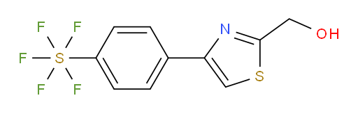 [4-[2-(hydroxymethyl)-4-thiazolyl]phenyl]sulfur pentafluoride