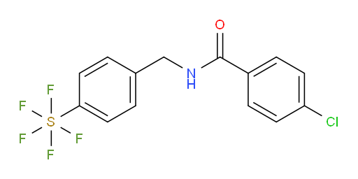[4-[[(4-Chlorobenzoyl)amino]methyl]phenyl]sulfur pentafluoride