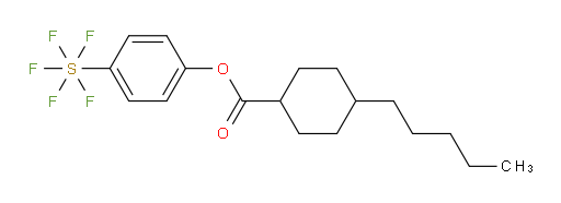 [4-[[(4-pentylcyclohexyl)carbonyl]oxy]phenyl]sulfur pentafluoride