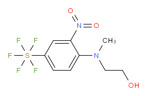 [4-[(2-hydroxyethyl)methylamino]-3-nitrophenyl]sulfur pentafluoride