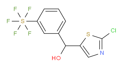 [3-[(2-Chloro-5-thiazolyl)hydroxymethyl]phenyl]sulfur pentafluoride