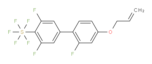 [2',3,5-trifluoro-4'-(2-propenyloxy)-biphenyl-4-yl]-sulfur pentafluoride
