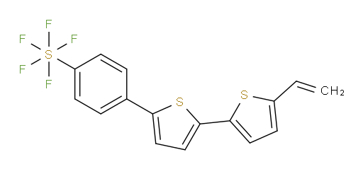 [4-(5'-Ethenyl[2,2'-bithiophen]-5-yl)phenyl]sulfur pentafluoride