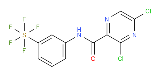 [3-[[(3,5-Dichloro-2-pyrazinyl)carbonyl]amino]phenyl]sulfur pentafluoride