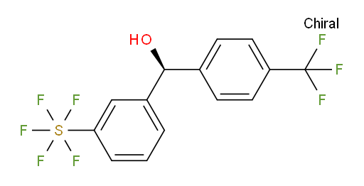 (S)-(3-(pentafluoromercapto)phenyl)(4-(trifluoromethyl)phenyl)methanol