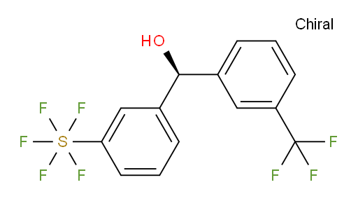 (S)-(3-(pentafluoromercapto)phenyl)(3-(trifluoromethyl)phenyl)methanol
